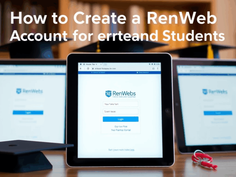 How to Create a RenWeb Account for Parents and Students